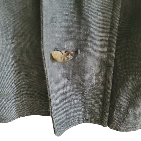 HICKEY FREEMAN 100% Linen Storm‎ System Zip Front Anorak Jacket Men's XXL - Picture 16 of 16